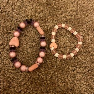 Two valentines bracelets